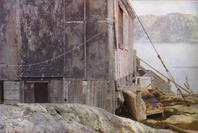 Layers of Landscape, Sermiligaaq. Farvefotogravure, Rives BFK/ 250  g