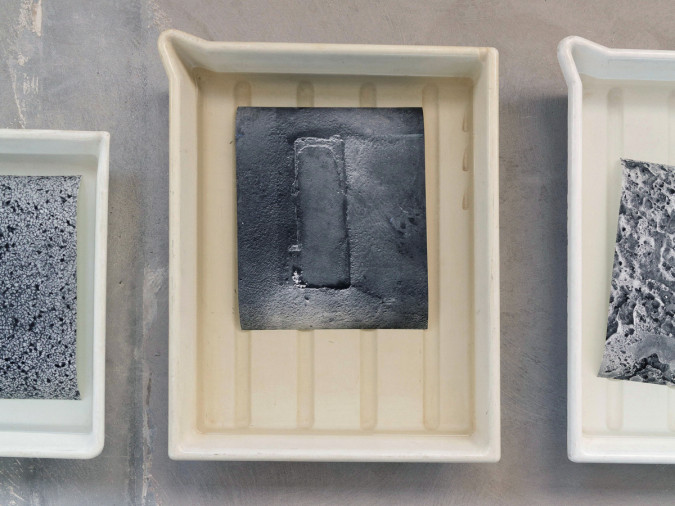 Birgitte Munk ‘Floorscapes’, details, 2016