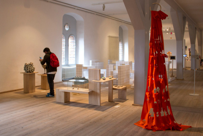 UP exhibited at the Biennale for Arts and Design 2013 in the Round Tower, Copenhagen.