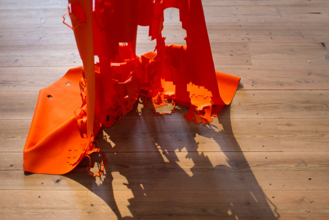 UP exhibited at the Biennale for Arts and Design 2013 in the Round Tower, Copenhagen.
