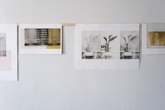 Loving Soft Rose #11.1_30x42. #22_46x63. E.T. Photogravure, BKF Rives. Munk&Jerichau 2020. Photo Birgitte Munk.