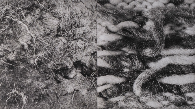 Threads. Fotogravure. Foto Birgitte Munk